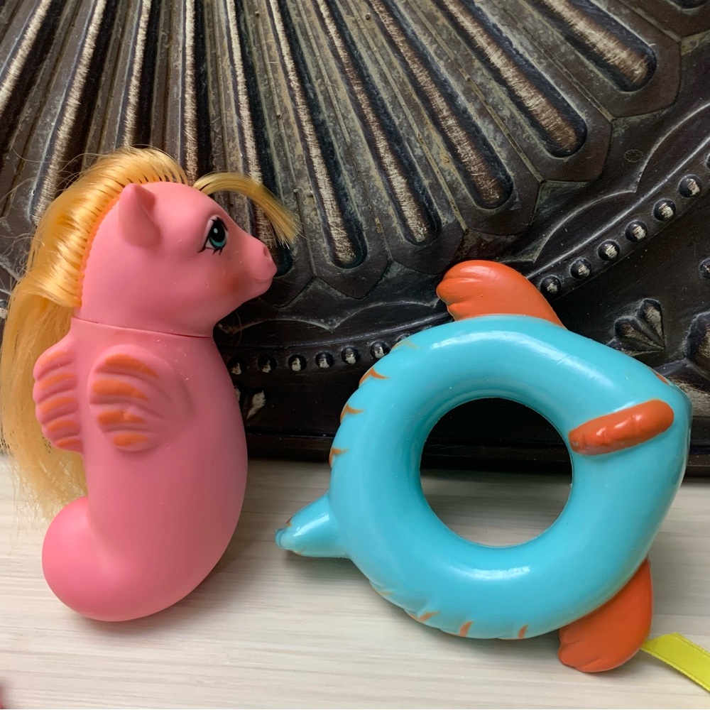 Vintage My little Pony Baby Sea Pony Backstroke with float - Picture 6 of 10